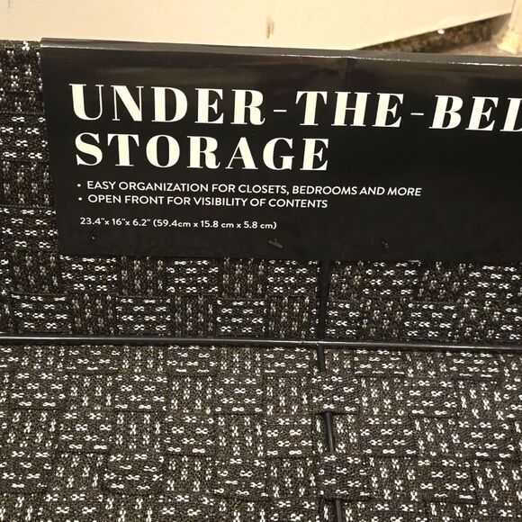 At Home Woven Under The Bed Storage Basket - Picture 7 of 8